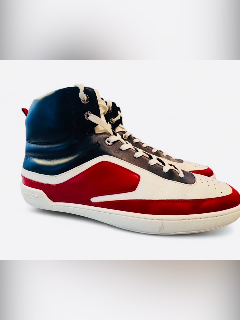 Bally Men's Oldani High-Top Leather Sneakers -